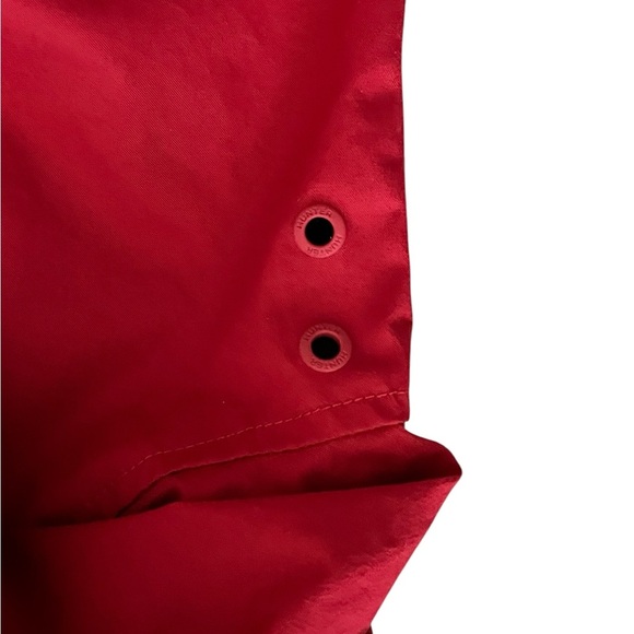 NWOT Hunter Ladies Water Resistant Cotton Smock Rain Jacket, Red Size XXL - Picture 4 of 9